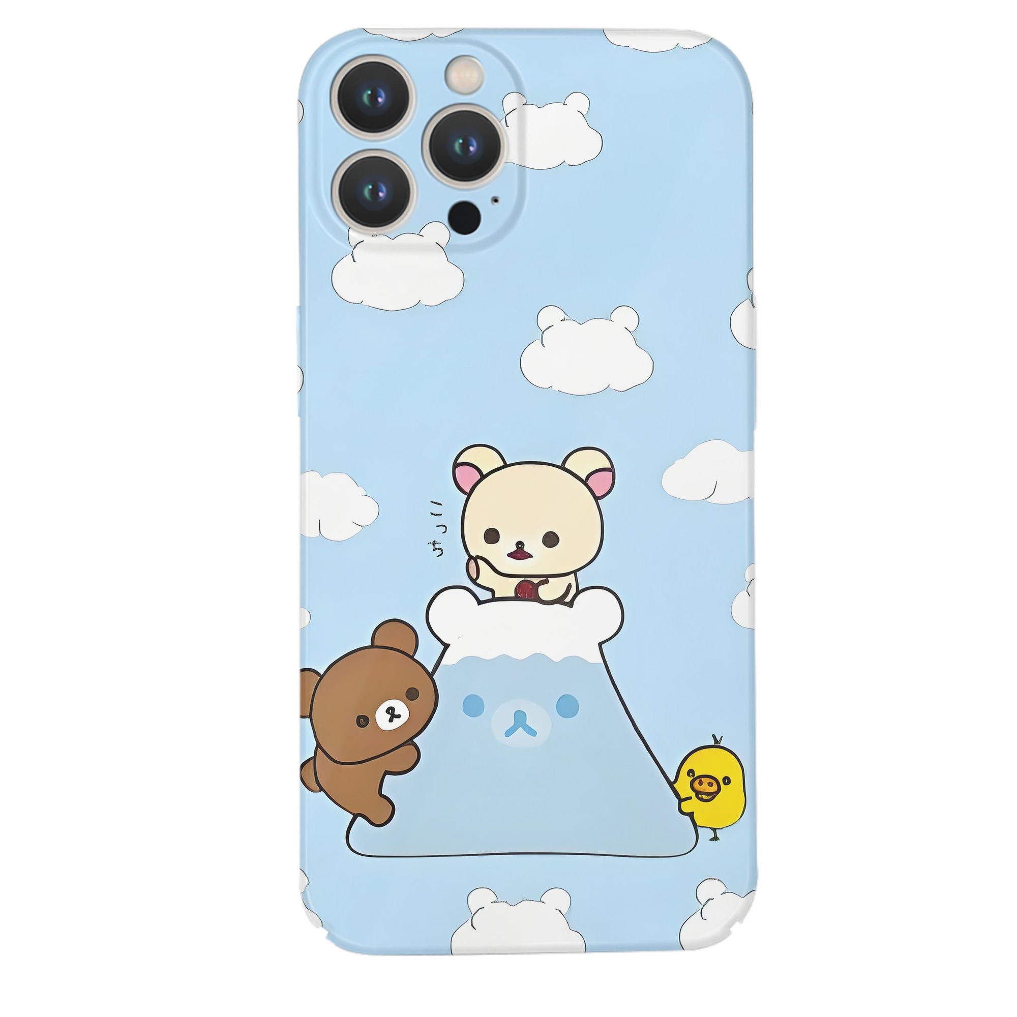 （画像用） リラックマ リラックマ キイロイトリ Rilakkuma Korilakkuma Kiiroitori 【iPhone 14シリーズ対応】ハードケース